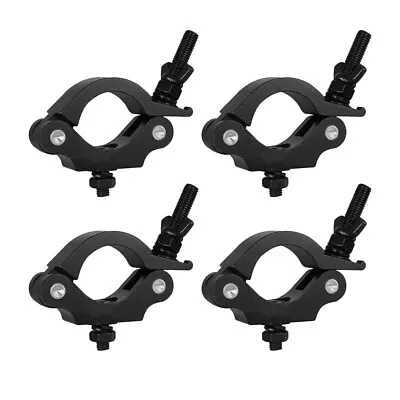 4x Equinox TC 100B Aluminium 100kg Black Half Coupler Lighting Truss Rigging • £38.50