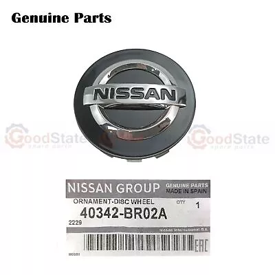 GENUINE Nissan Navara D23T Dual Cab 2019-2020 Wheel Centre Hub Cap Gloss Black • $33.17