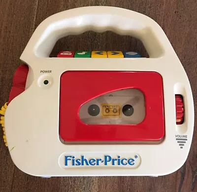 Vintage 1992 Fisher Price Cassette Tape Player / Recorder • $35