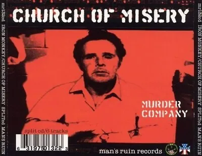 Church Of Misery / Iron Monkey Split CD (1999 Man's Ruin) Kozik Sealed New • $24.99