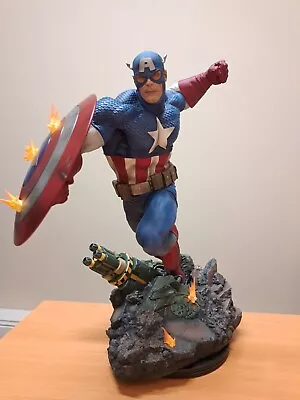 Sideshow CAPTAIN AMERICA 1:4 Scale Premium Format Statue Maquette NEW #652 • £449.95