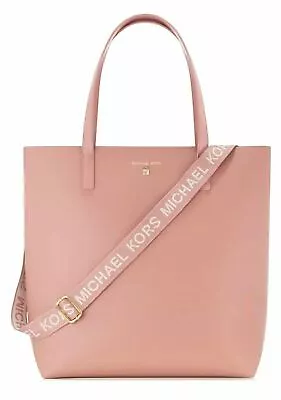 Michael Kors Tote Bag Blush Shopping Travel Purse Handbag Crossbody Strap BNWT • $49.99