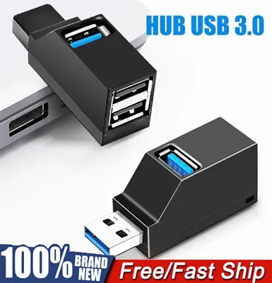 USB 3.0 Hub 3 Ports Mini Splitter High Speed Data Transfer For PC Laptop Macbook • $3.98
