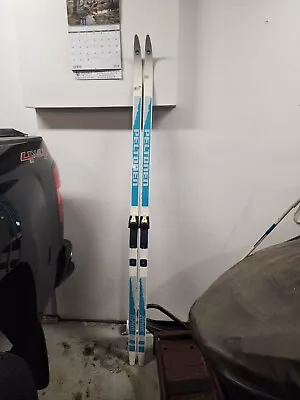  Peltonen 190 Cm Skis Zephyr WAXLESS Base Includes Ski Poles • $15