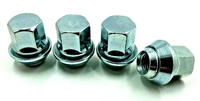 4 X ALLOY WHEEL NUTS FORD M12 X 1.5 19MM HEX OE STYLE BOLTS STUDS LUGS NUTS • $11.80