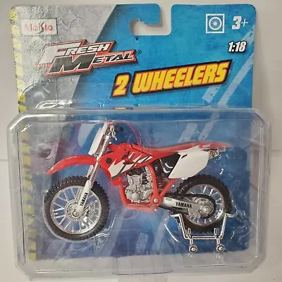 2019 Maisto Fresh Metal 2 Wheelers 1:18 Yamaha Motorcycle YZ-450F NEW  • $25.56