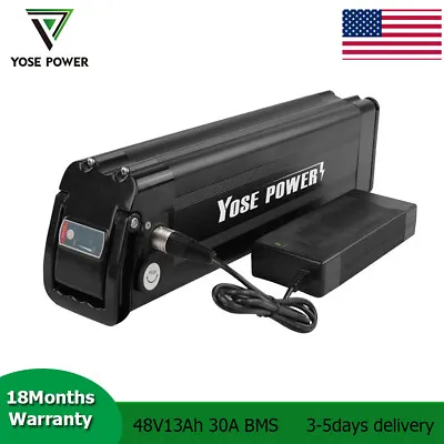 48V 13Ah Lithium Ebike Battery Electric Bicycle Silverfish Electric Bike Battery • $224.99