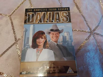 Dallas Series 3 TV Show 2005 Season 3 DVD Region 2 NEW & SEALED • £19.99