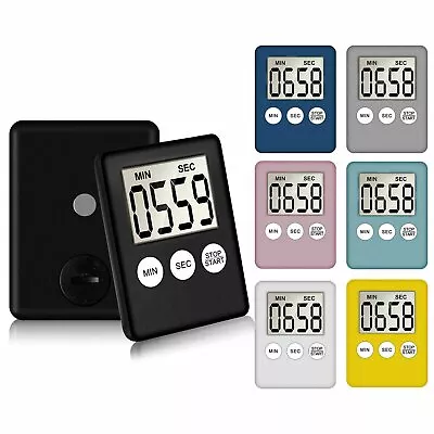 Magnetic Large LCD Digital Kitchen Cooking Timer Count-Down Up Clock Loud Alarm • $4.49