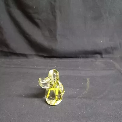 $18.38 • Buy Vintage Glass Basset Hound Dog Paper Weight