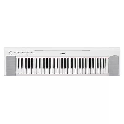 Yamaha NP15WH 61-Key Entry-Level Piaggero Ultra-Portable Digital Piano White • $214.99