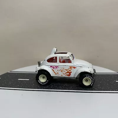 Hot Wheels Real Riders VW Baja Blazing Bug Volkswagen Beetle Off Road White VTG • $12.95