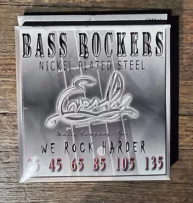 Everly 6045-6 Nickel Plated Steel 6 String Bass Set • $24.99