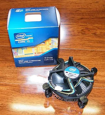 Desktop Processor Fan Only Made For Intel Core (i3-2120 LGA1155) *READ* FAN ONLY • $25.08