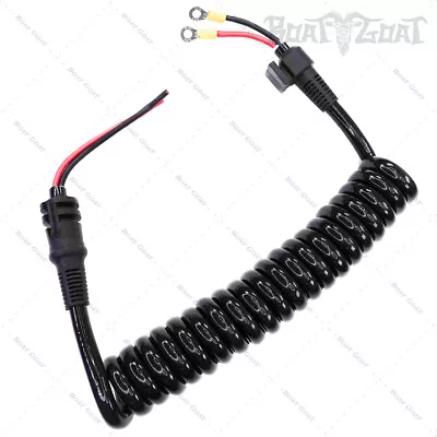 MotorGuide Long Curly Cable - Xi5 72  Shaft Models - Power Coil Cord - 8M0135682 • $99.98