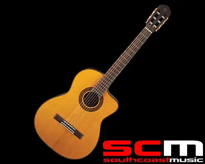 Takamine GC5CENAT Classical Acoustic-Electric Guitar With Pickup Natural • $999