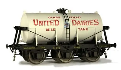 Dapol 7F-031-006 Six-Wheel Milk Tanker United Dairies 44018 O Gauge • £71.20