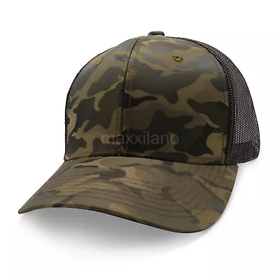 Men Baseball Cap Tactical Snapback Adjustable Hat Camo Army Caps • $11.95