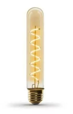25-Watt Equiv. T10 Dimmable Spiral Tubular Long Amber E26 Edison Warm White • $11.95