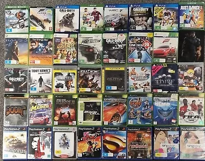 40 Video Games Bulk - PlayStation 4 PS4 Xbox One PS3 Xbox 360 PS2 Xbox • $35