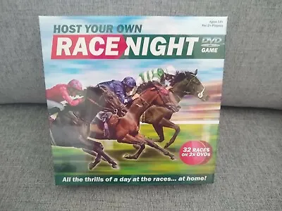 Horse Race Night Host Your Own DVD Game  Cheatwell Games New Sealed • £19.99