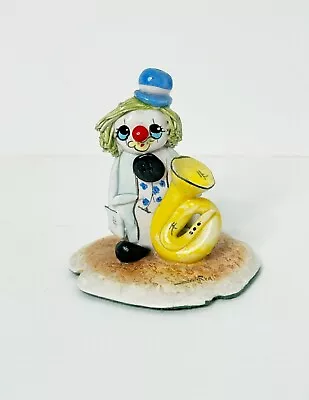 Zampiva Clown Figurine - Tuba - Made In Italy • $25