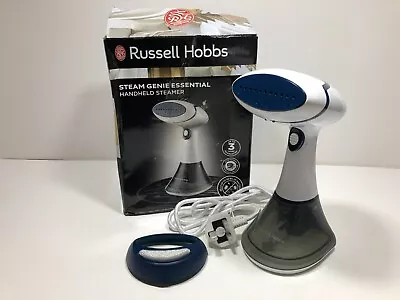 Russell Hobbs Handheld Clothes Steamer Steam Genie Essential 25591 White • £21.99