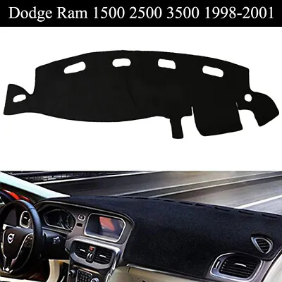 $13.99 • Buy Car Dashboard Dash Cover Mat For Dodge Ram 1500 2500 3500 1998-2001 Interior Pad