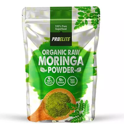 Organic Moringa Powder Oleifera Superleaf Raw Pure Vegan Super Greens Superfood • £6.99