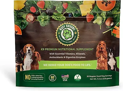 Ruff Greens K9 VitaSmart Vitamin & Mineral Supplement Nutritional Support For... • $120.99