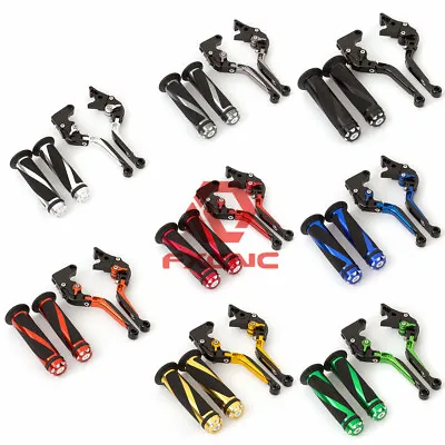 Fold&Extend Brake&Clutch Lever&Hand Grip For  YFM700 RAPTOR 700R 2008-2020 • $47.89