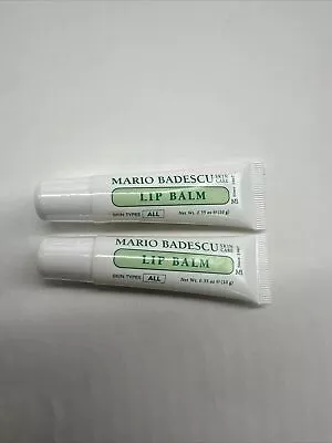 (2 PACK) Mario Badescu Lip Balm .35 Oz *New Sealed* • $15.99