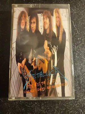 Metallica-The $5.98 Ep:Garage Days Re-Revisited 1987 Cassette Play Tested Clean • $13