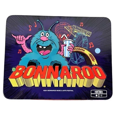 Bonnaroo Music & Arts Festival 2014 Collectible Tin Metal Stash Lunch Box • £15.30