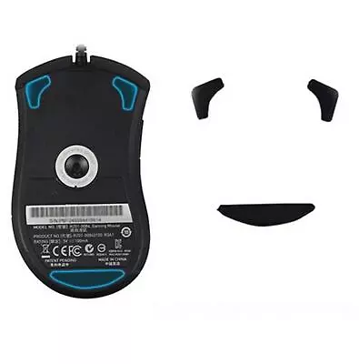 0.65mm Mouse Feet Skate Stickers Pads For Razer Deathadder Gaming Mouse Teflon • $2.84