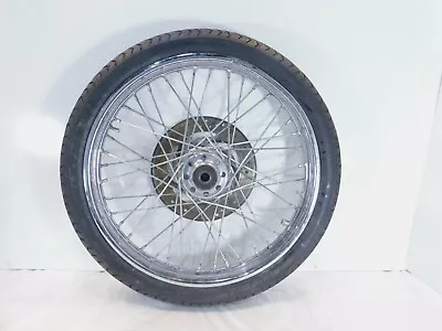 Bent Harley Davidson Softail Night Train & Deuce 21  Laced Front Wheel Rim Tire • $209.99