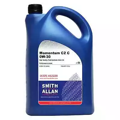 0W-30 Fully Synthetic Engine Oil ACEA C2 PSA B71 2312 Blue HDi 5 Litre 5L • £28.99