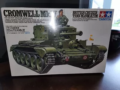 NEW Tamiya 1/35 Cromwell MK IV Tank TAM35221 Plastic Models Armor • $23.99