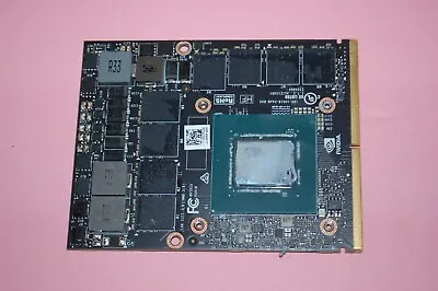 Dell Precision 7720 8GB NVidia Quadro P4000 Video Card Graphics GPU 2T92C • $178