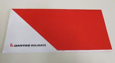 Qantas Holidays - Ticket Holder /Envelope - Flying Kangaroo - Australia - 1990s • $9.62