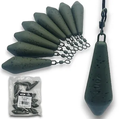 NGT Carp Coarse Fishing Lead DISTANCE Weights 3oz 3 Ounce Green (SOLD IN 10s) • £13.99