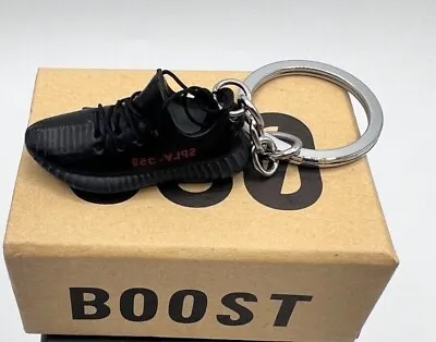 Mini Boost V2 Keychain | Shoe Keyrings | Sneaker Miniature | 350 | Box Optional • $10.65