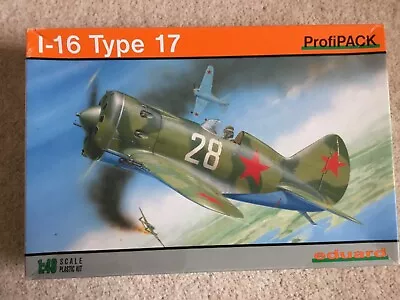 Eduard Profipack Edition 8146 1:48 Polikarpov  I-16 Type 17 • £15