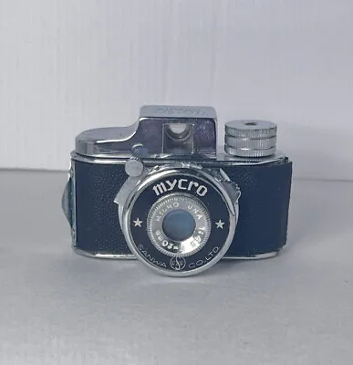 Vintage 1950's Mycro Spy Camera NOS In Box With Case COLD WAR • $65