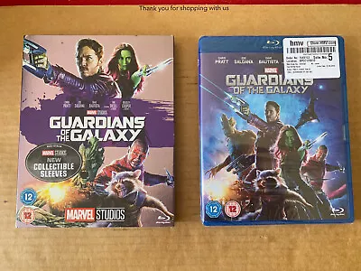 Guardians Of The Galaxy Marvel Blu Ray NEW & SEALED With Collectible Slipcase • £12.50