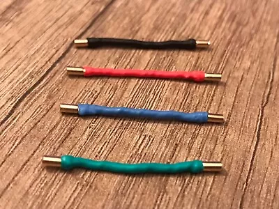 Sterling Silver 925 Pins&6N Copper Japanese Wire+925 Silver Wire -Leads Phono - • $54