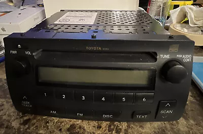 $90 • Buy 2004-2008 Toyota Corolla Am Fm Cd Player Radio Receiver 86120-02430