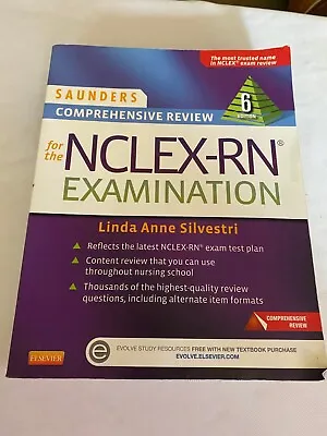 $9.60 • Buy Saunders Comprehensive Review For The NCLEX-RN Examination (Saunders...