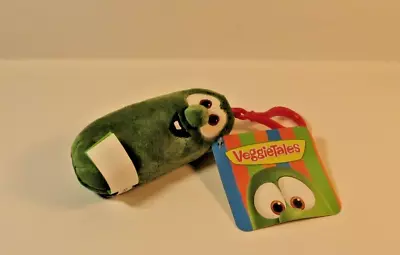 VeggieTales Larry The Cucumber Plush Backpack Clip NWT • $12.95