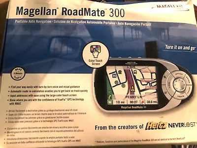 Magellan RoadMate 300 Automotive Mountable GPS Navigation System Car Auto Taxi • $39.98
